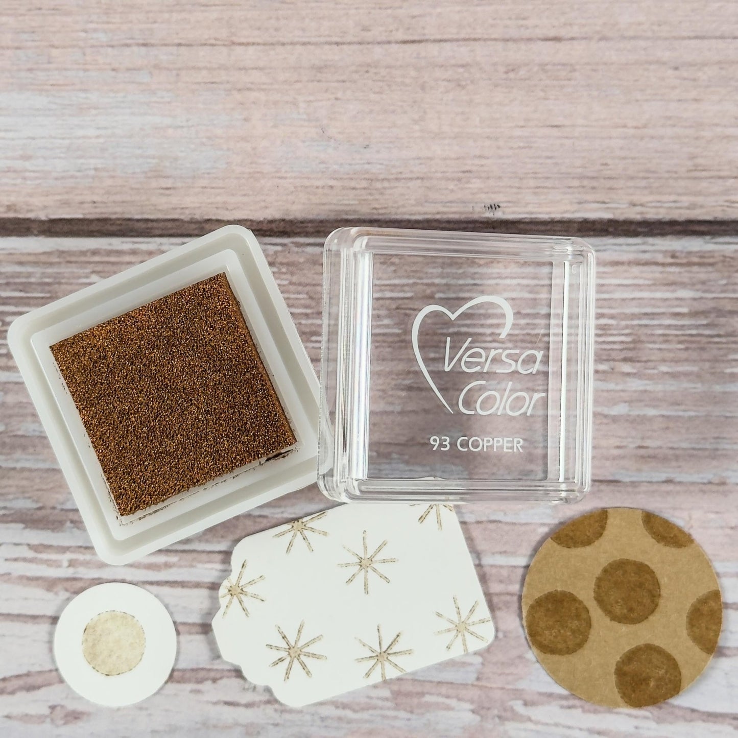 Mini - Stempelkissen Kupfer - VersaColor Copper - IN LOVE WITH PAPER