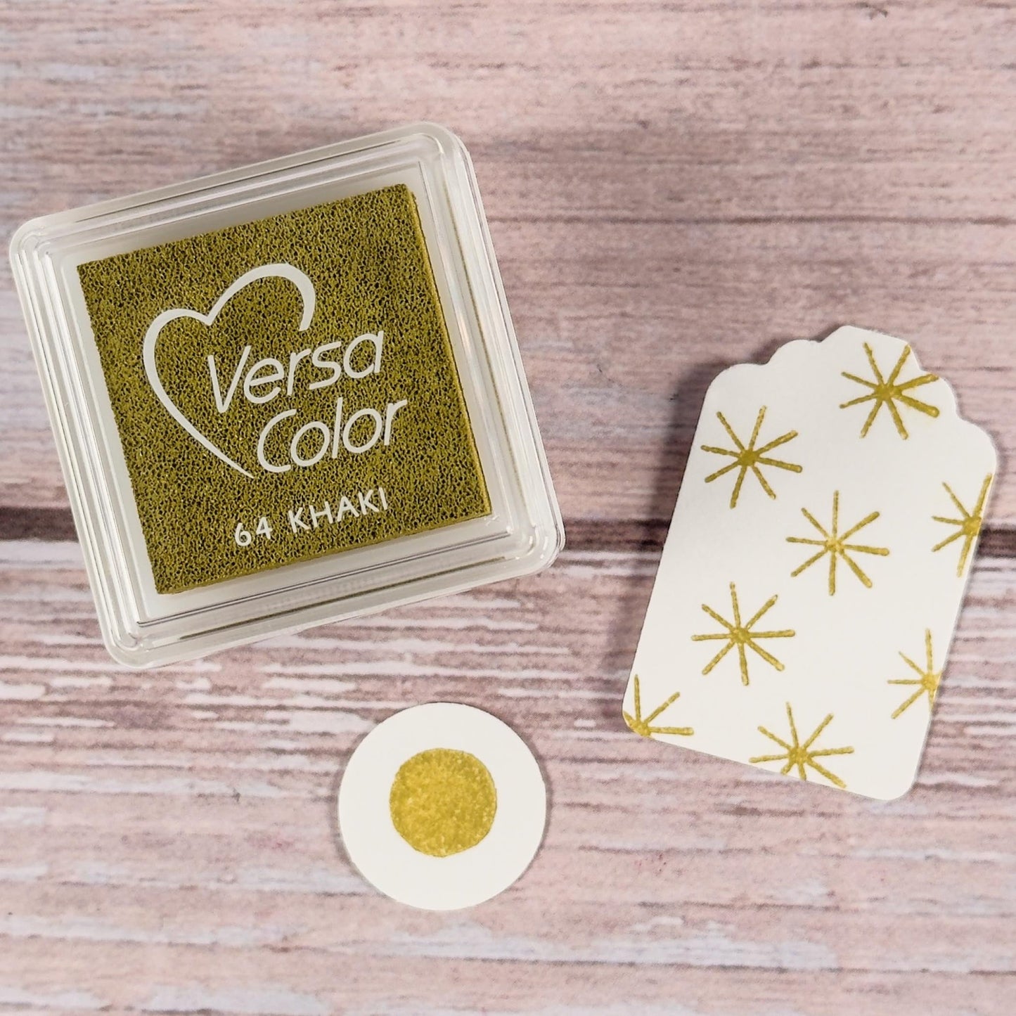 Mini - Stempelkissen Olivgrün - VersaColor Khaki - IN LOVE WITH PAPER