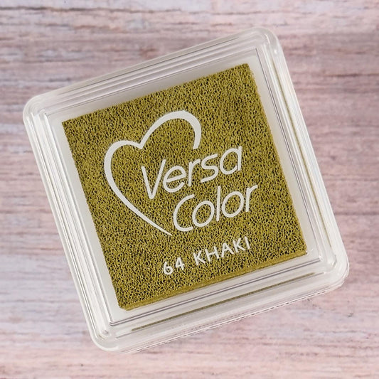 Mini - Stempelkissen Olivgrün - VersaColor Khaki - IN LOVE WITH PAPER