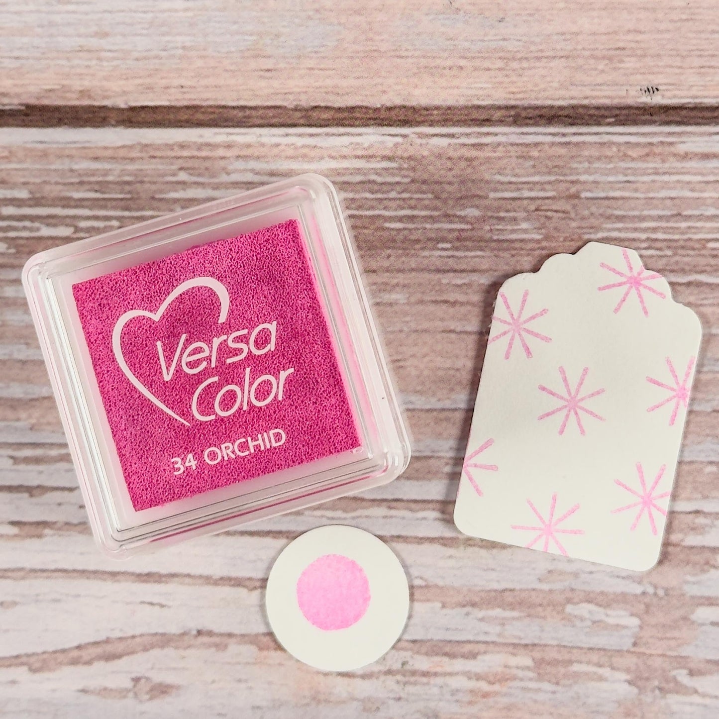 Mini - Stempelkissen Pink - VersaColor Orchid - IN LOVE WITH PAPER