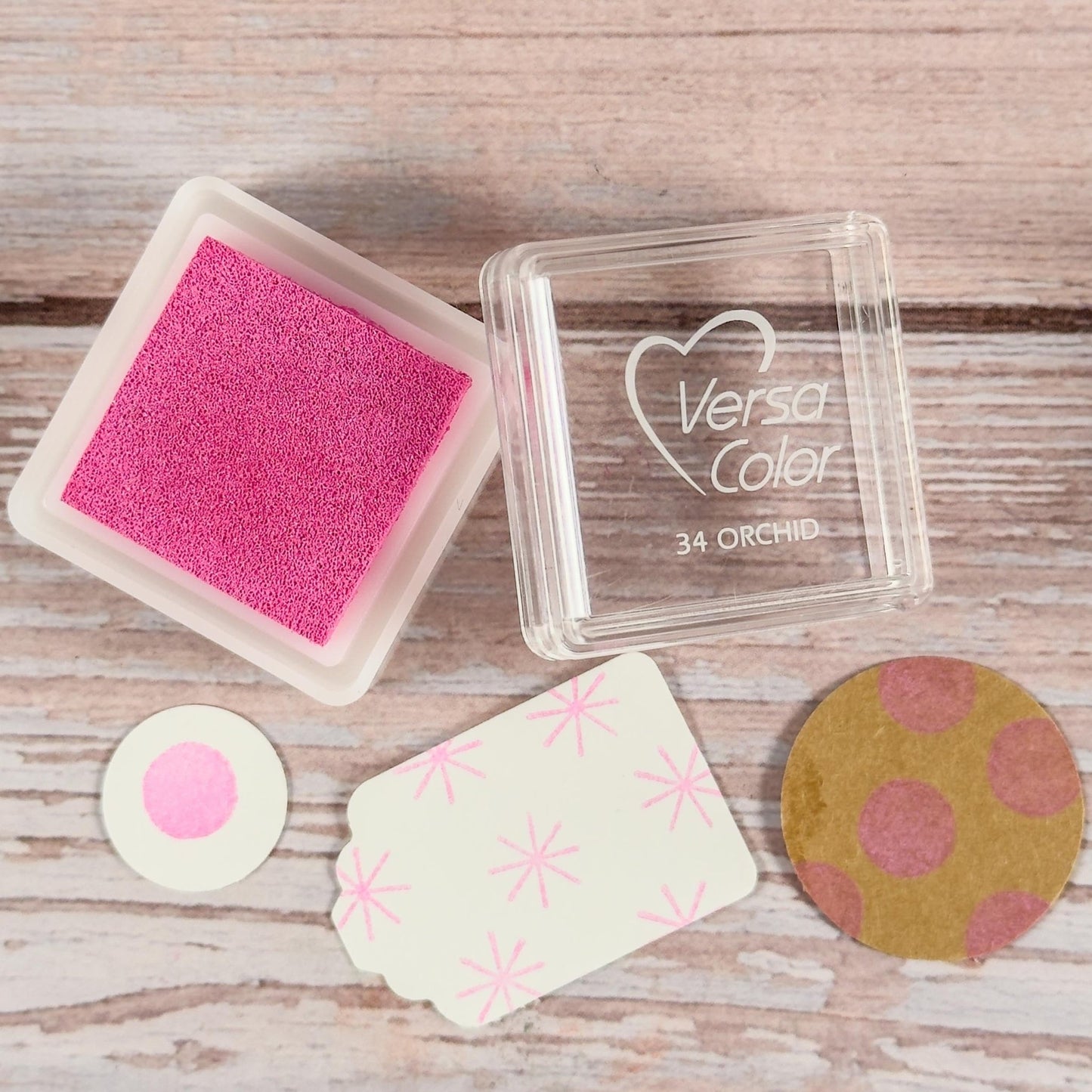 Mini - Stempelkissen Pink - VersaColor Orchid - IN LOVE WITH PAPER