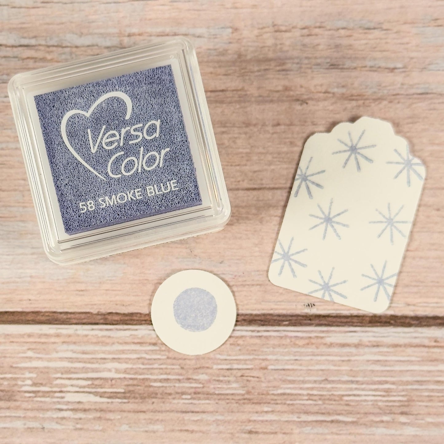 Mini - Stempelkissen Rauchblau - VersaColor Smoke Blue - IN LOVE WITH PAPER