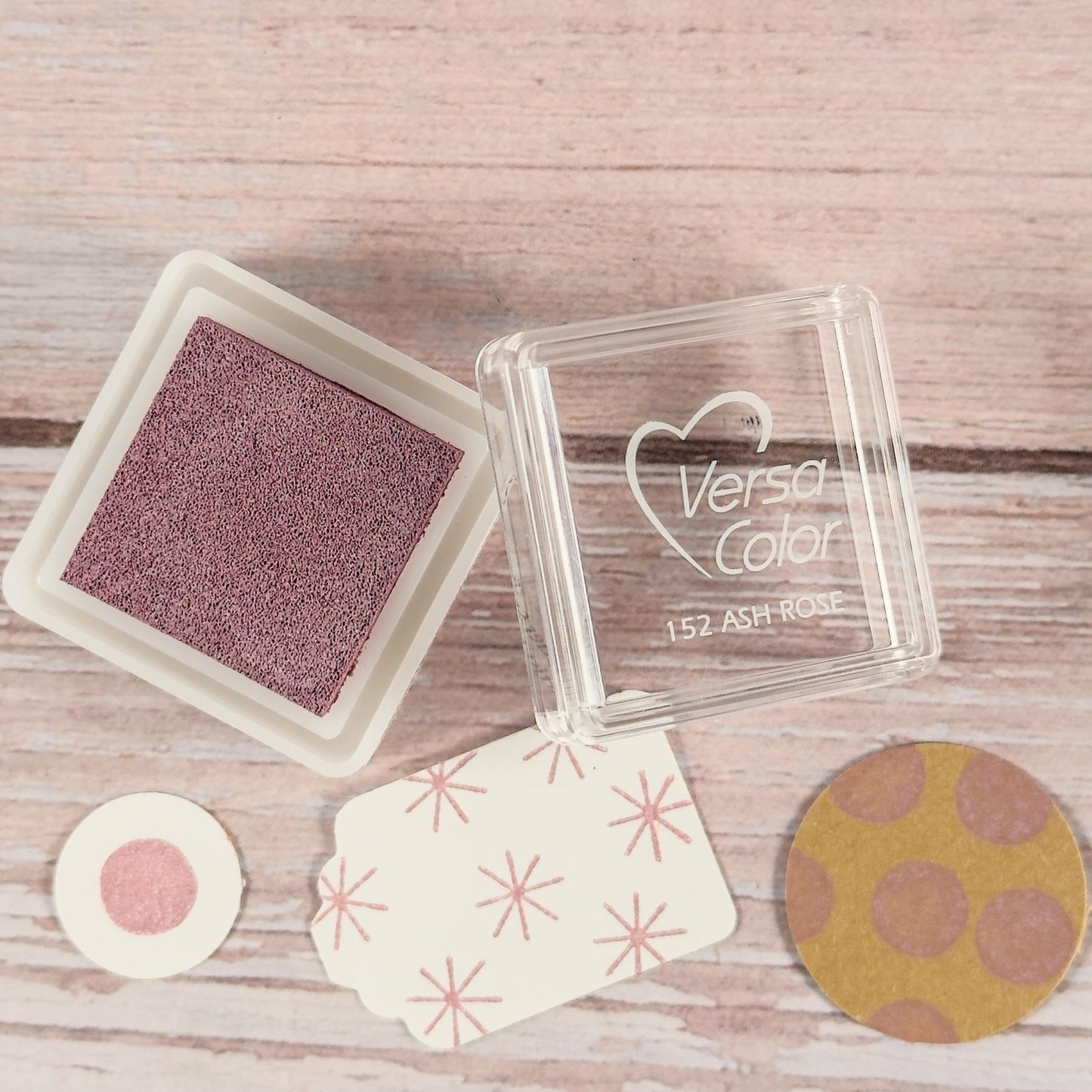 Mini - Stempelkissen Rosa - VersaColor Ash Rose - IN LOVE WITH PAPER