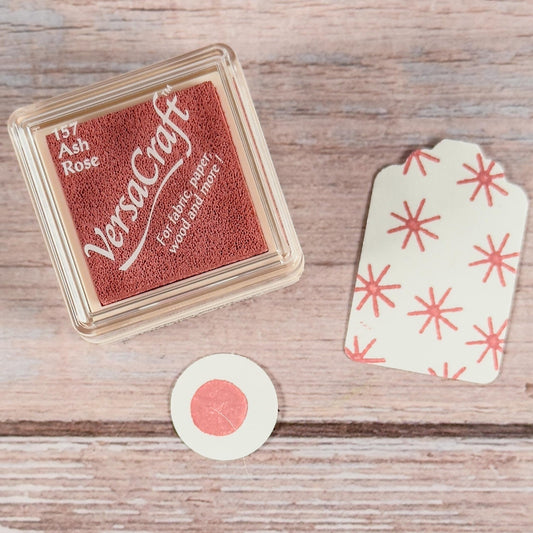 Mini-Stempelkissen Rosa - VersaCraft Ash Rose