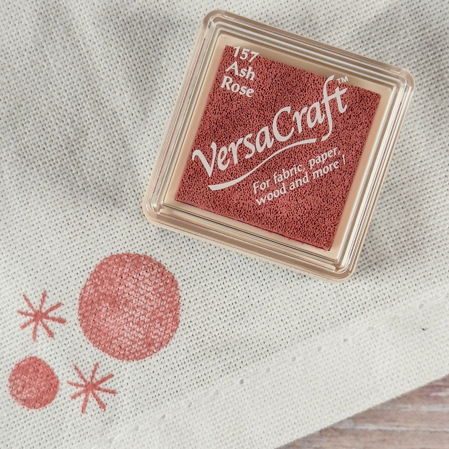 Mini - Stempelkissen Rosa - VersaCraft Ash Rose - IN LOVE WITH PAPER