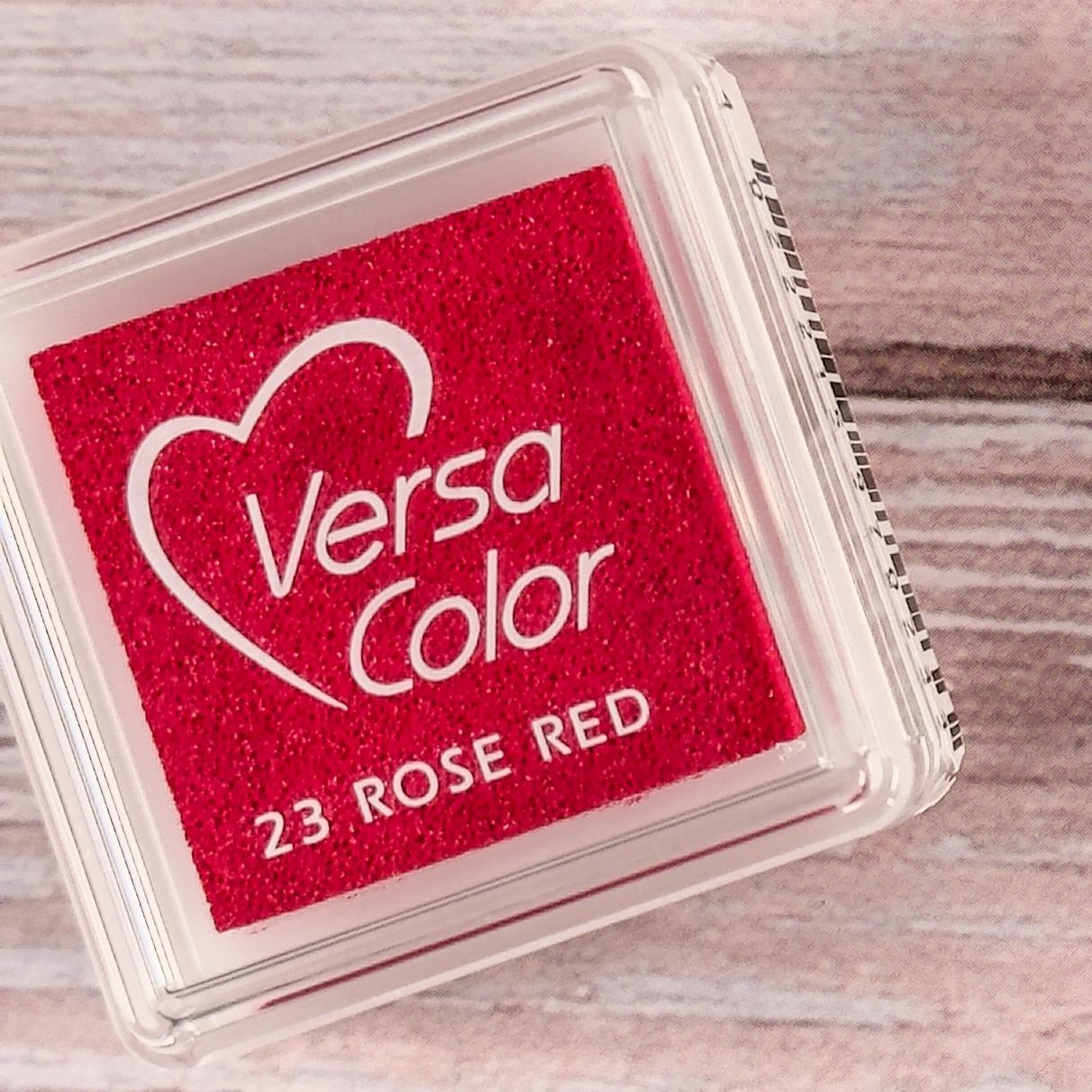 Mini - Stempelkissen Rosenrot - VersaColor Rose Red - IN LOVE WITH PAPER