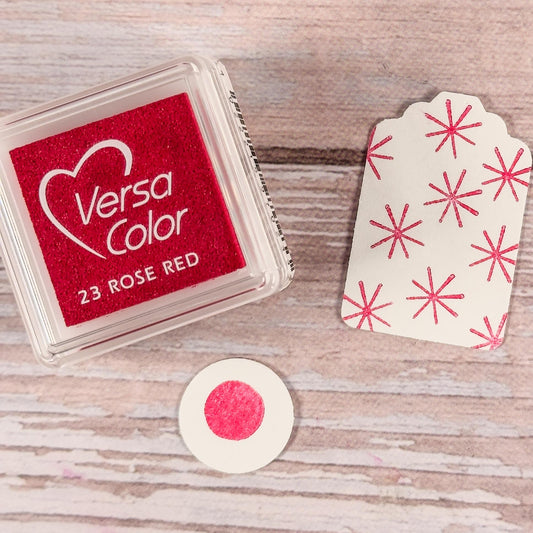 Mini-Stempelkissen Rosenrot - VersaColor Rose Red
