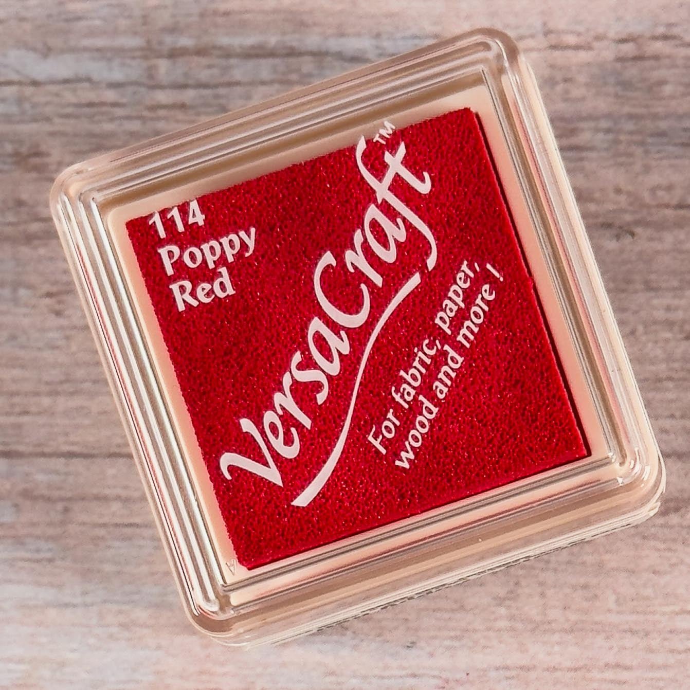 Mini - Stempelkissen Rot - VersaCraft Poppy Red - IN LOVE WITH PAPER