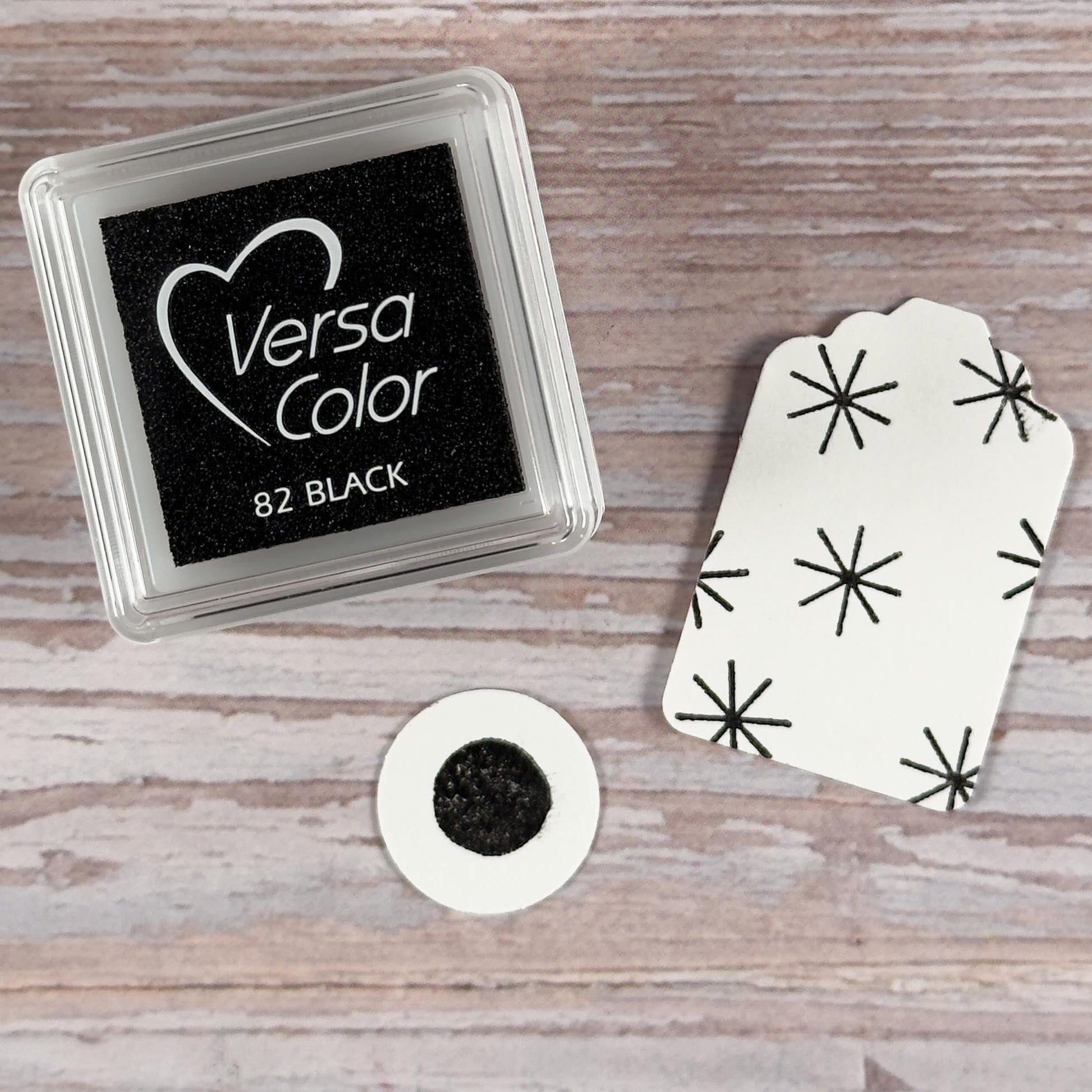 Mini - Stempelkissen Schwarz - VersaColor Black - IN LOVE WITH PAPER