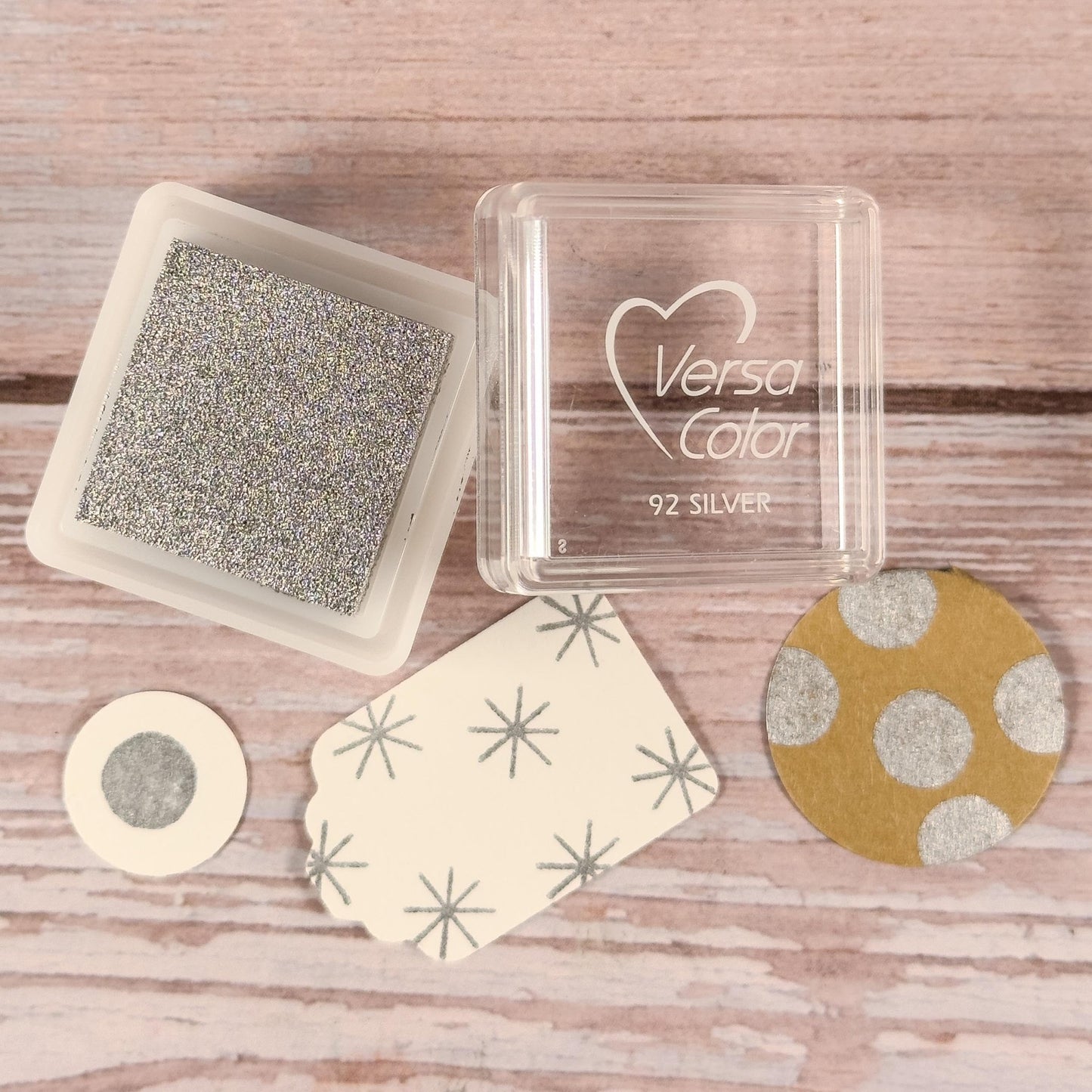 Mini - Stempelkissen Silber - VersaColor Silver - IN LOVE WITH PAPER