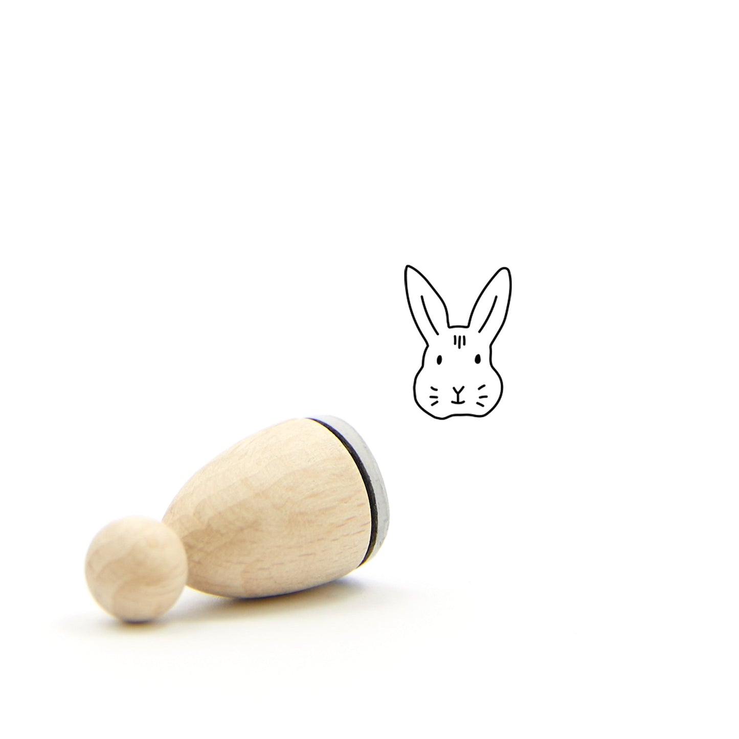 Ministempel "Hasenkopf" - IN LOVE WITH PAPER