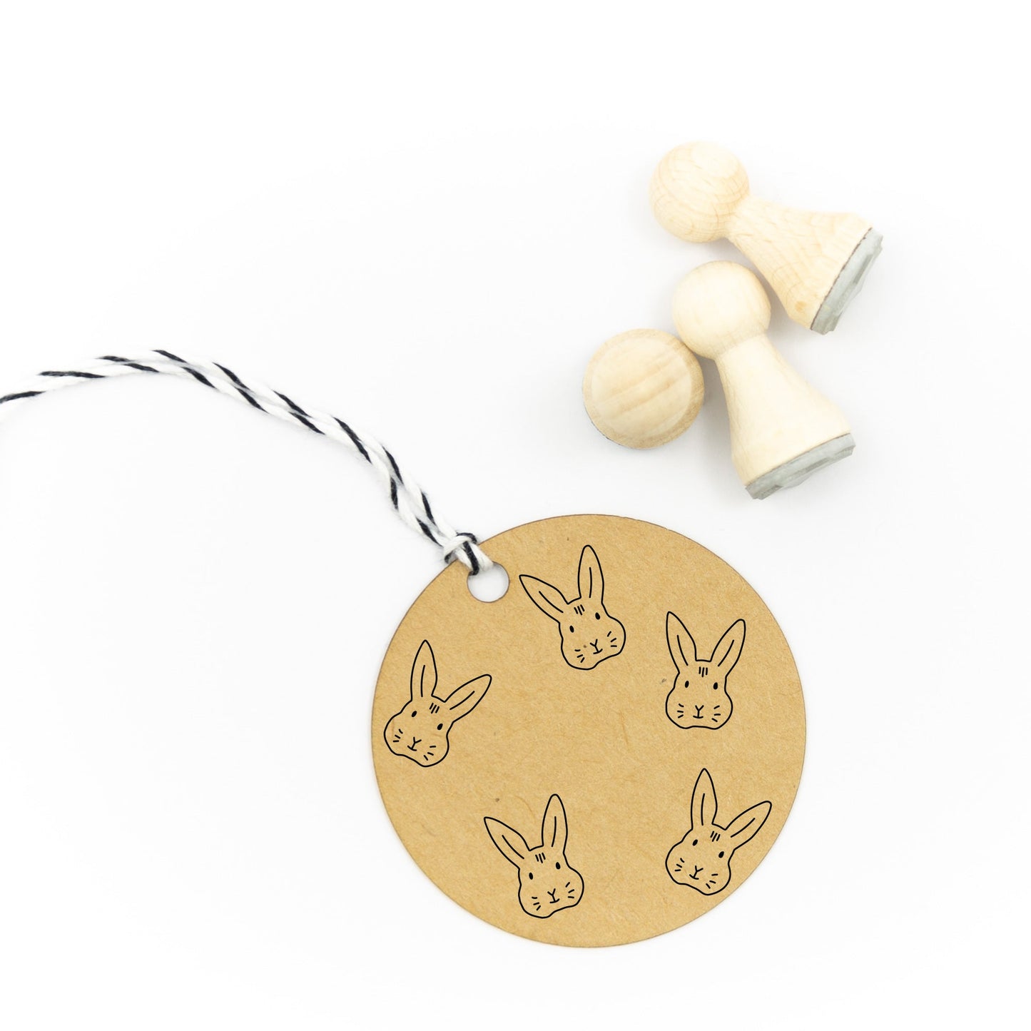 Ministempel "Hasenkopf" - IN LOVE WITH PAPER