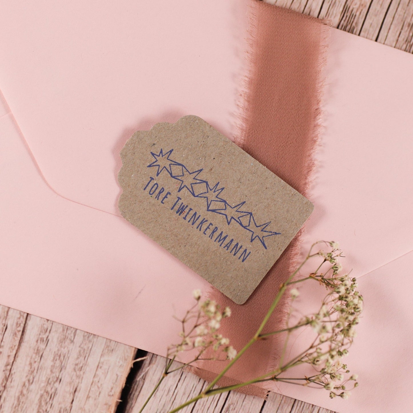 Namensstempel "Stars" - IN LOVE WITH PAPER