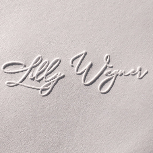 Prägestempel "Bayreuth" - IN LOVE WITH PAPER