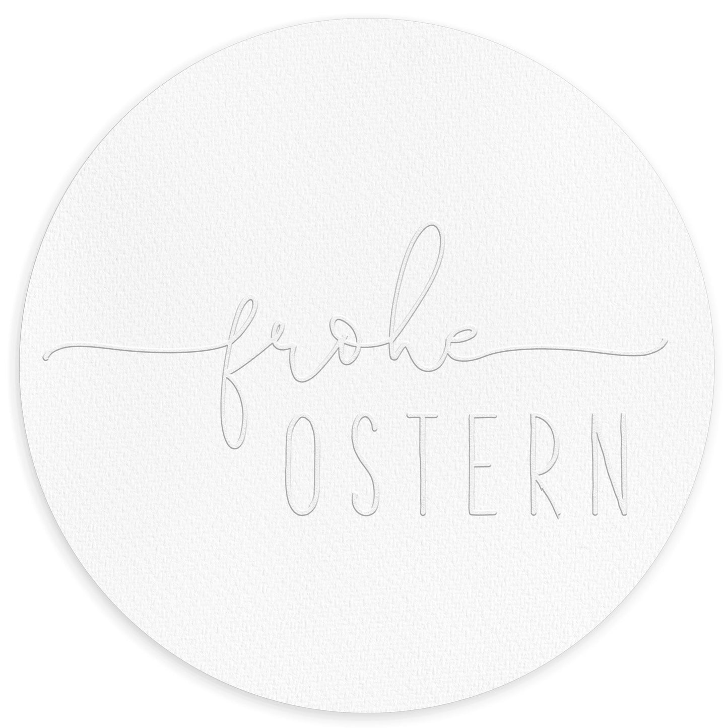 Prägestempel "Frohe Ostern"