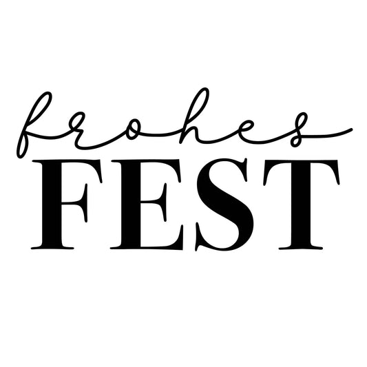 Prägestempel "Frohes Fest" - IN LOVE WITH PAPER
