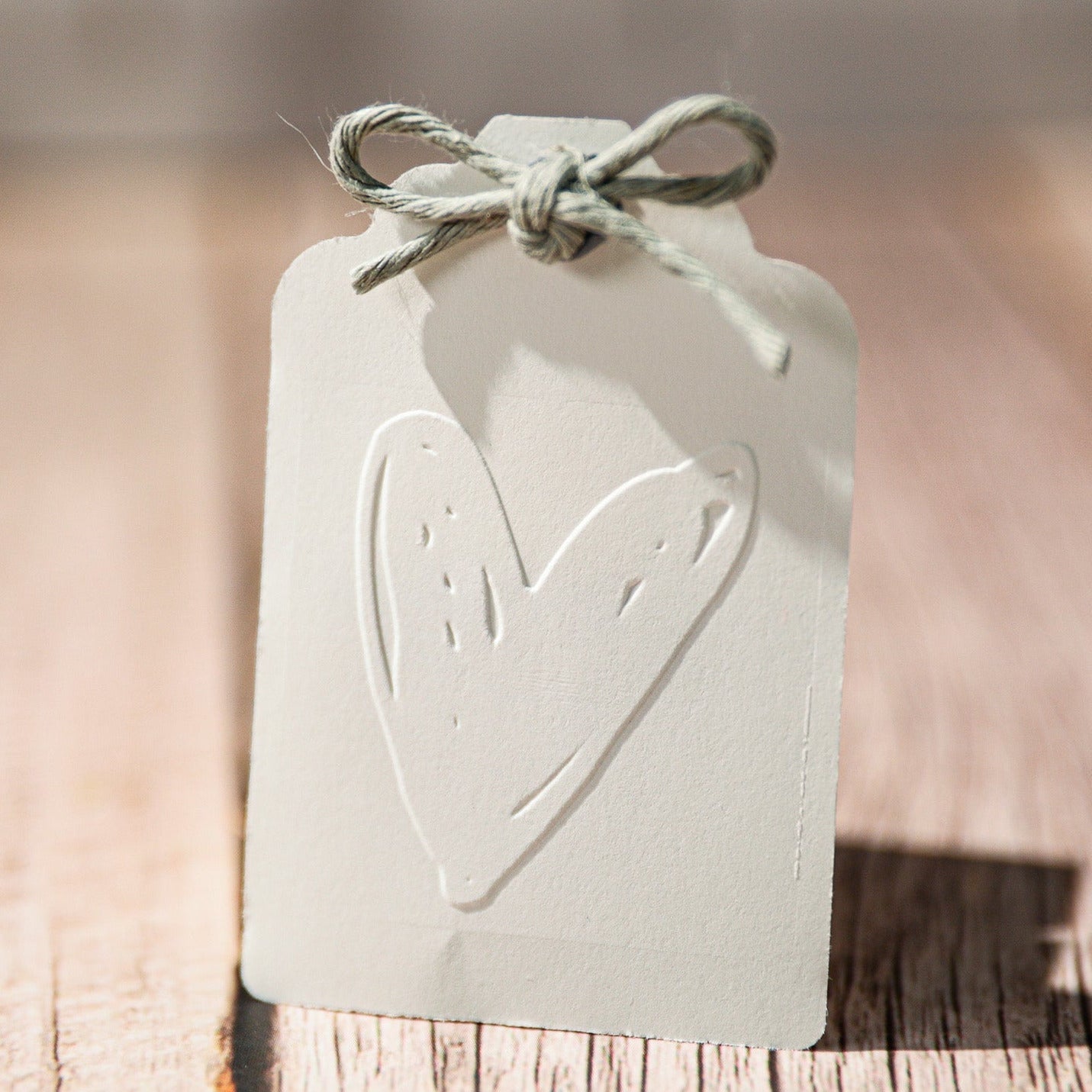 Prägestempel Herz - IN LOVE WITH PAPER