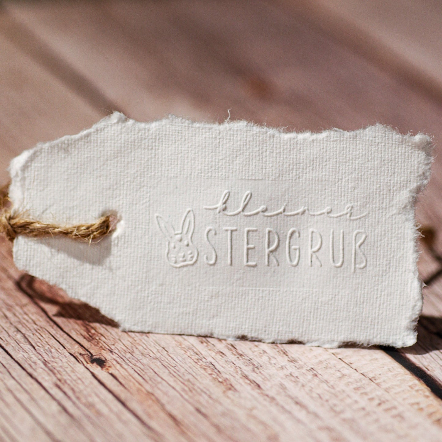 Prägestempel "kleiner Ostergruß" - IN LOVE WITH PAPER