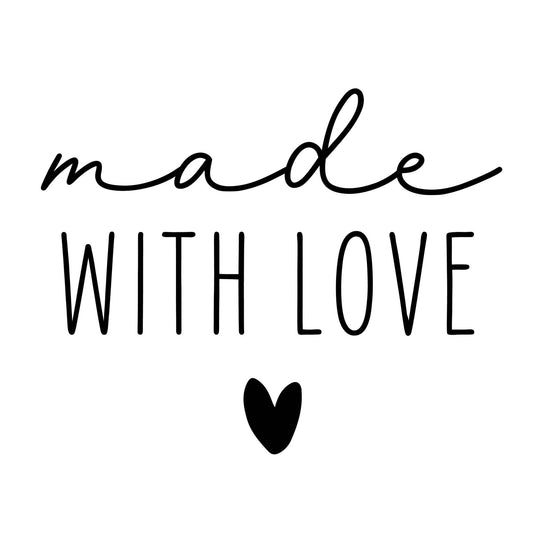 Prägestempel "Made with love" - IN LOVE WITH PAPER