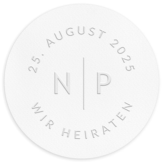 Prägestempel "Amsterdam" - IN LOVE WITH PAPER