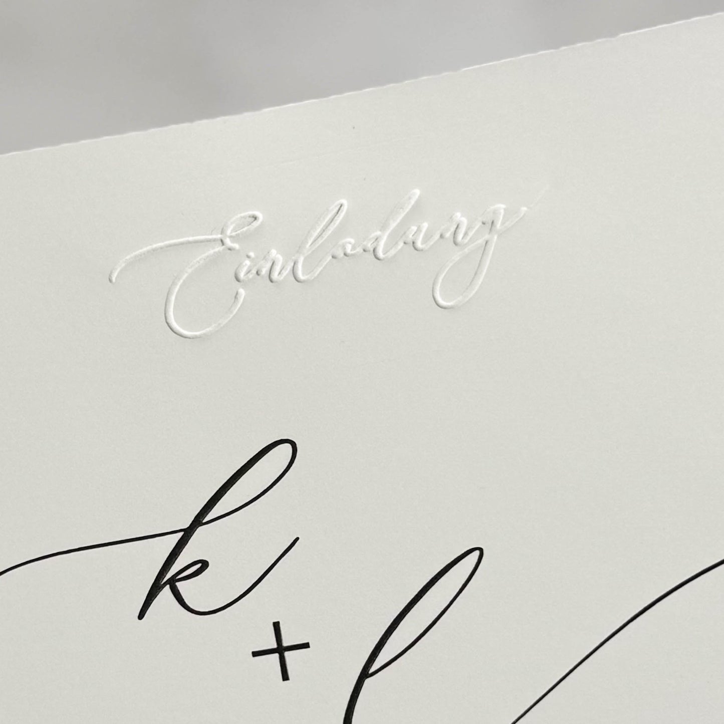 Prägestempel "Einladung" - IN LOVE WITH PAPER