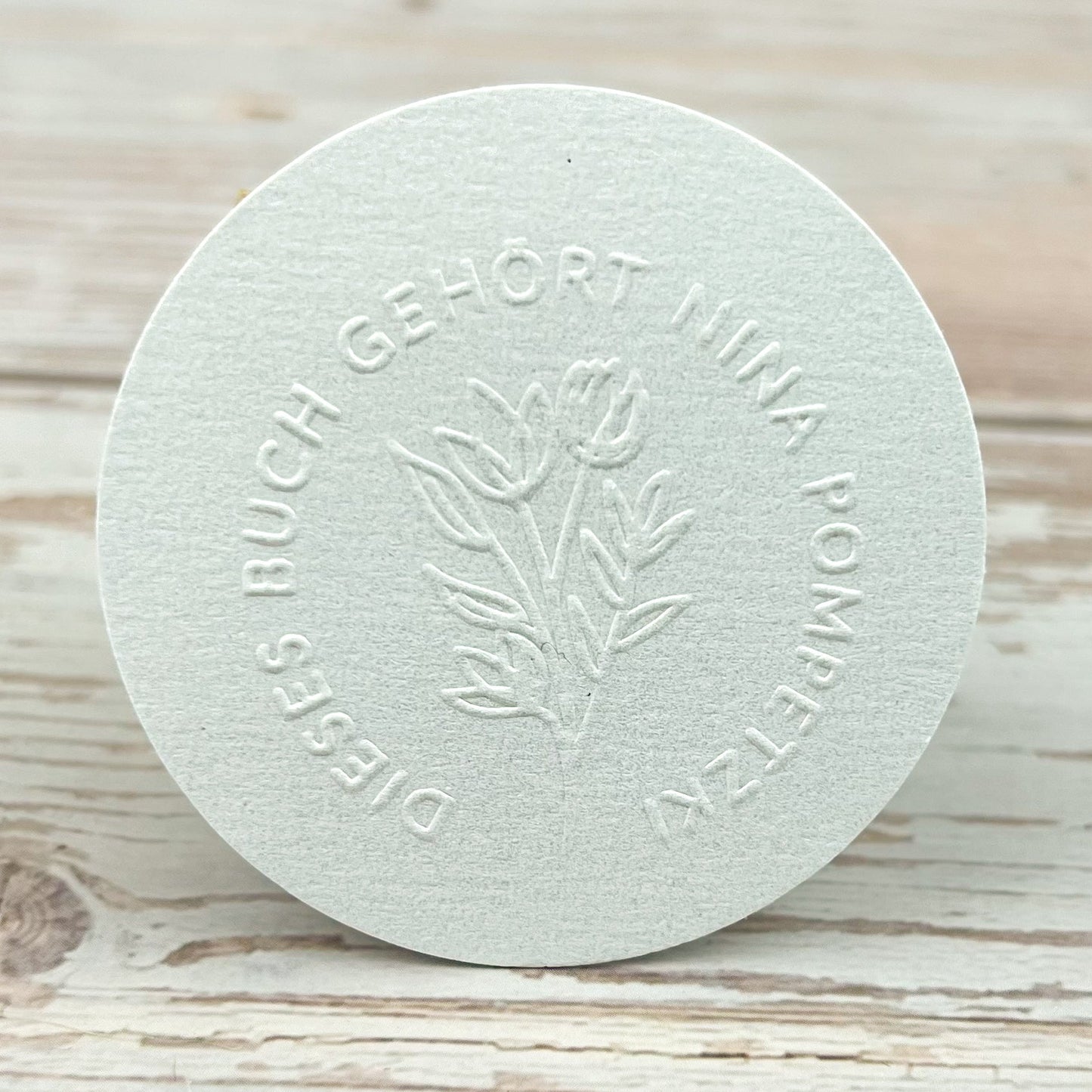 Prägestempel "Flora" - IN LOVE WITH PAPER