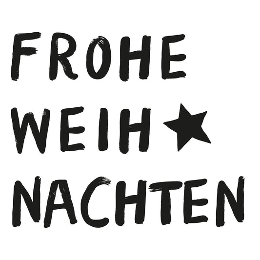 Prägestempel Frohe Weihnachten - IN LOVE WITH PAPER