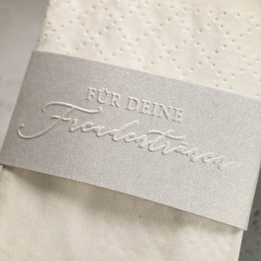 Prägestempel "Für deine Freudentränen" - IN LOVE WITH PAPER