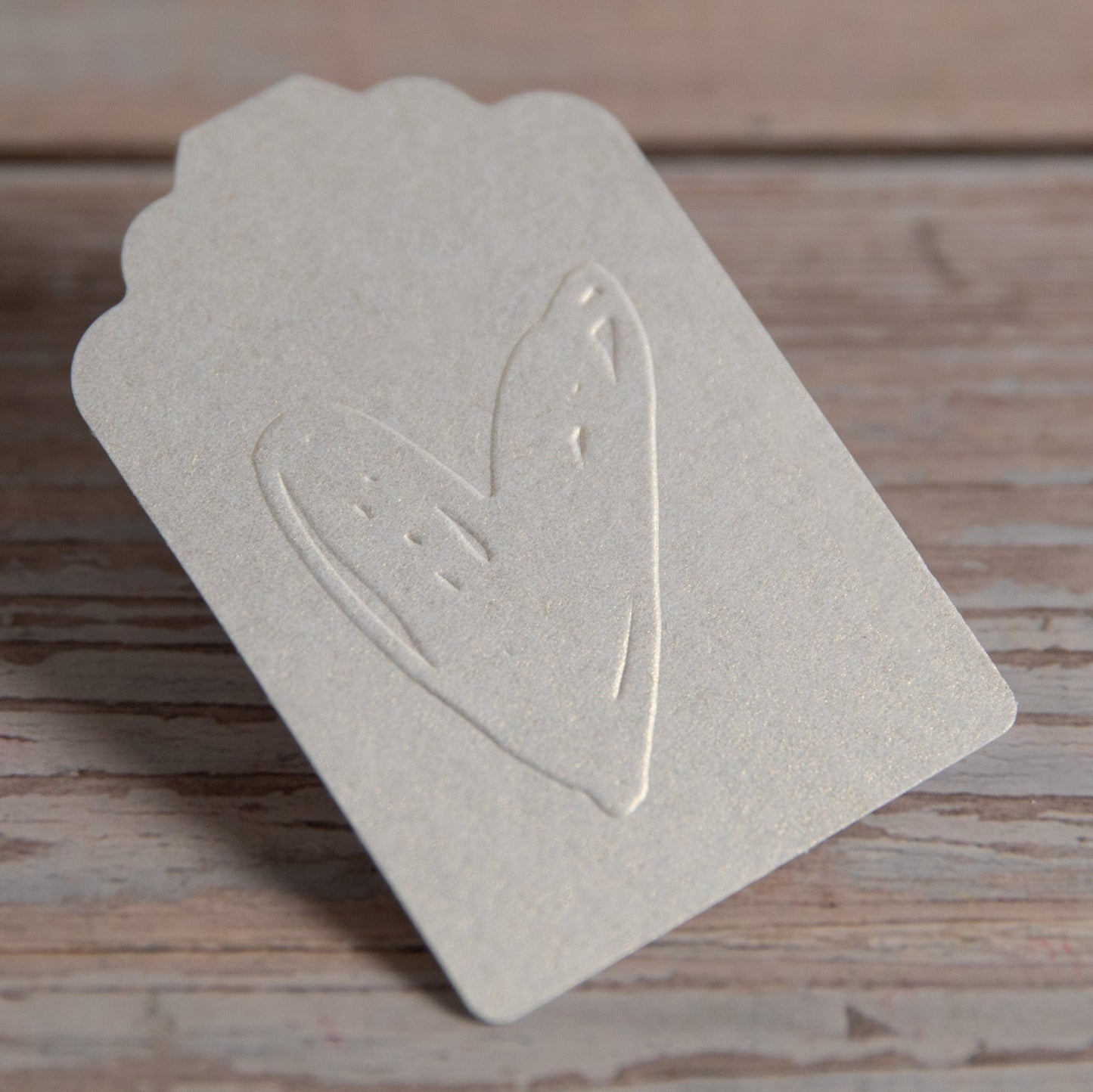 Prägestempel Herz - IN LOVE WITH PAPER