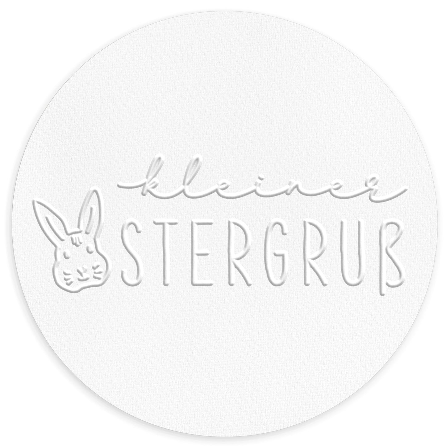 Prägestempel "kleiner Ostergruß"