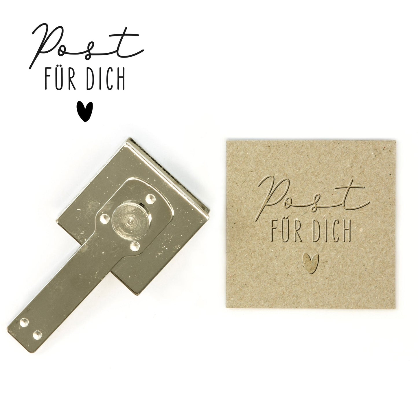 Prägestempel "Post für dich" - IN LOVE WITH PAPER