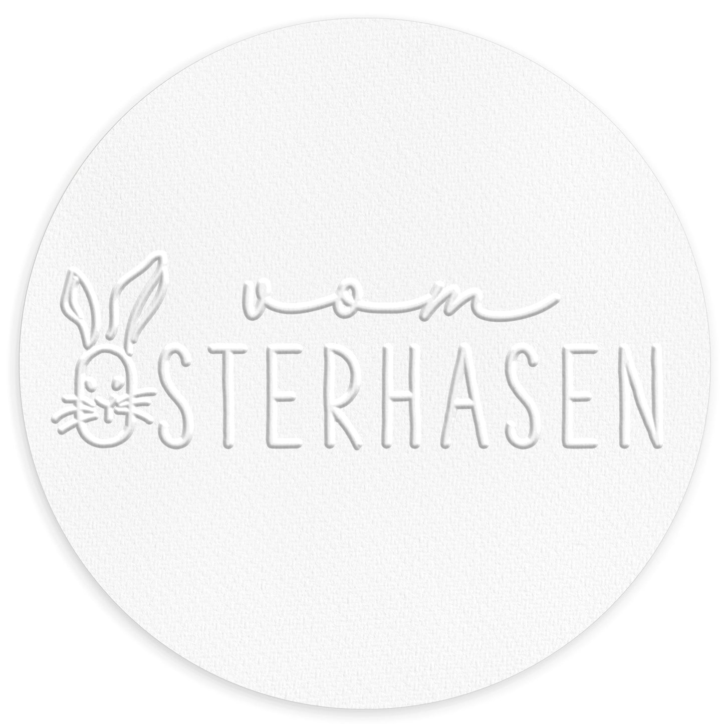 Prägestempel "vom Osterhasen"
