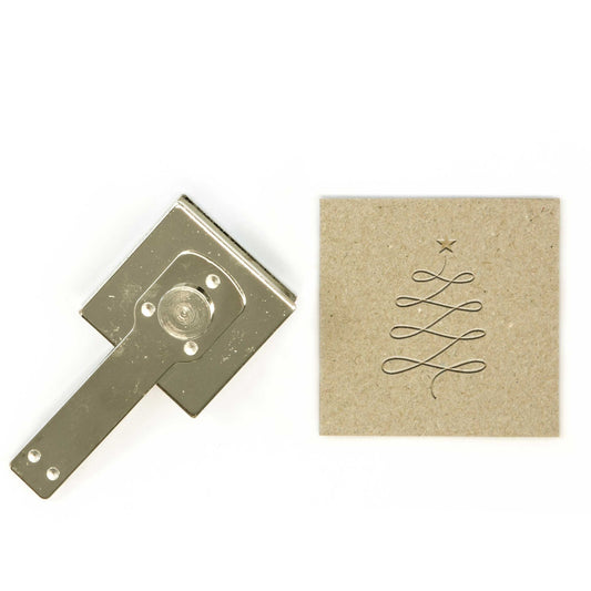 Prägestempel "Weihnachtsbäumchen" - IN LOVE WITH PAPER