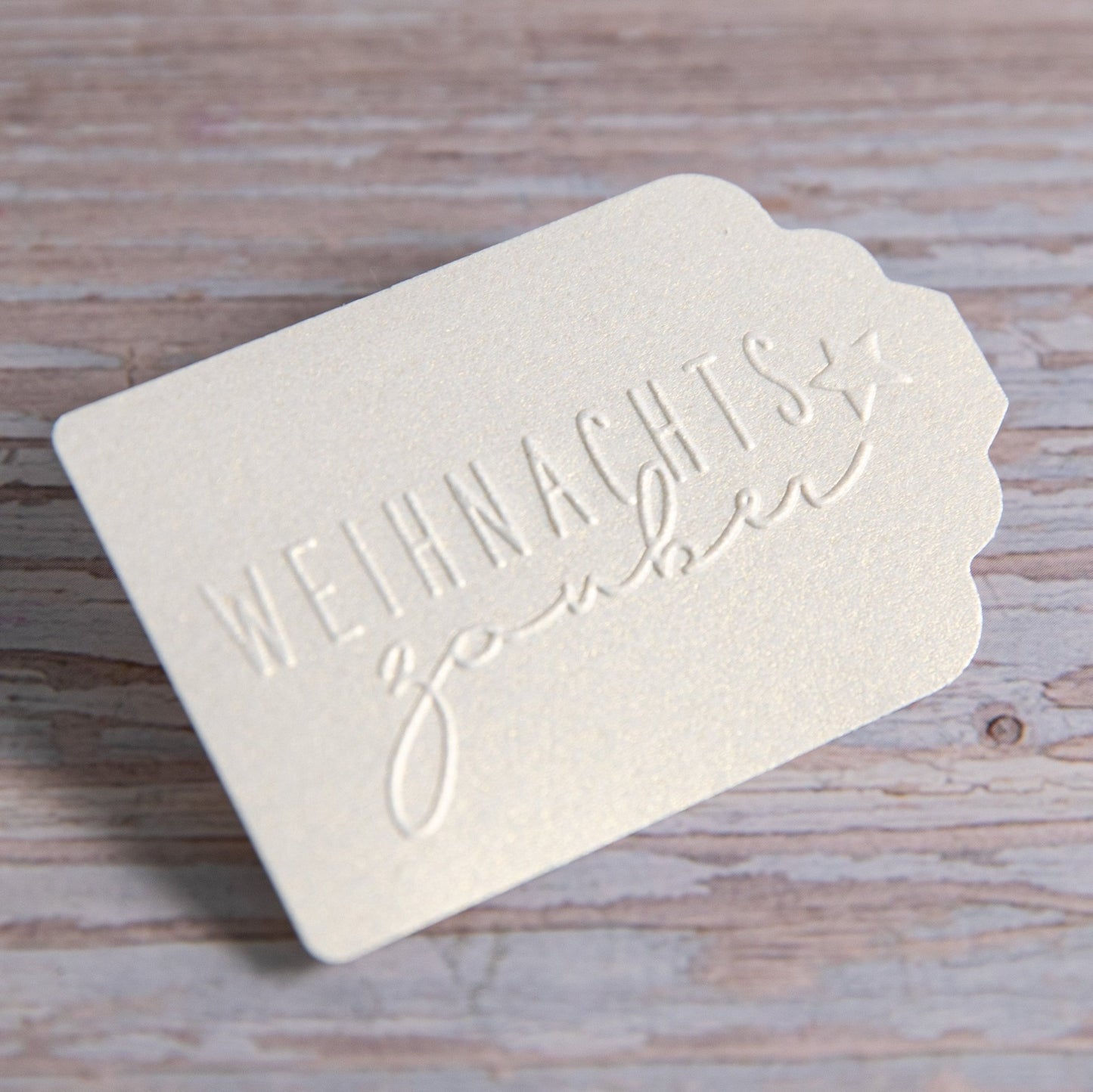 Prägestempel "Weihnachtszauber" - IN LOVE WITH PAPER