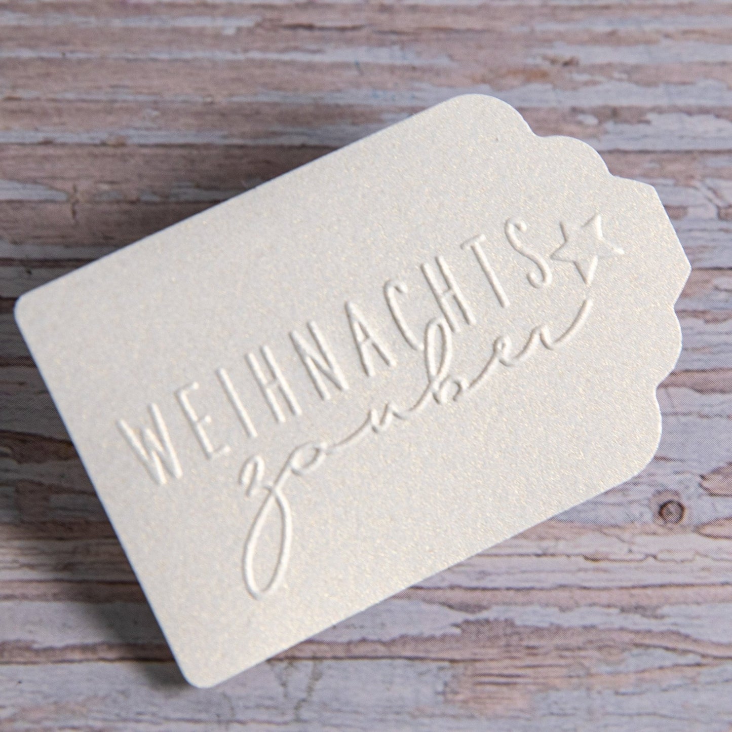 Prägestempel "Weihnachtszauber" - IN LOVE WITH PAPER