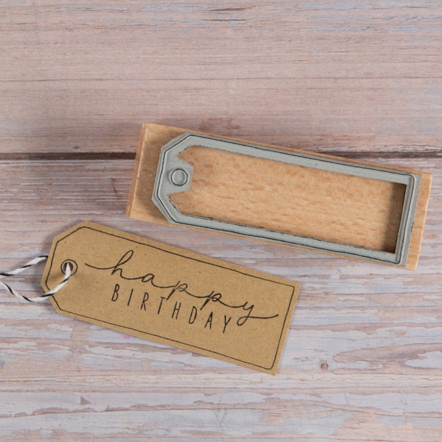 Stempel Etikett (lang) - IN LOVE WITH PAPER
