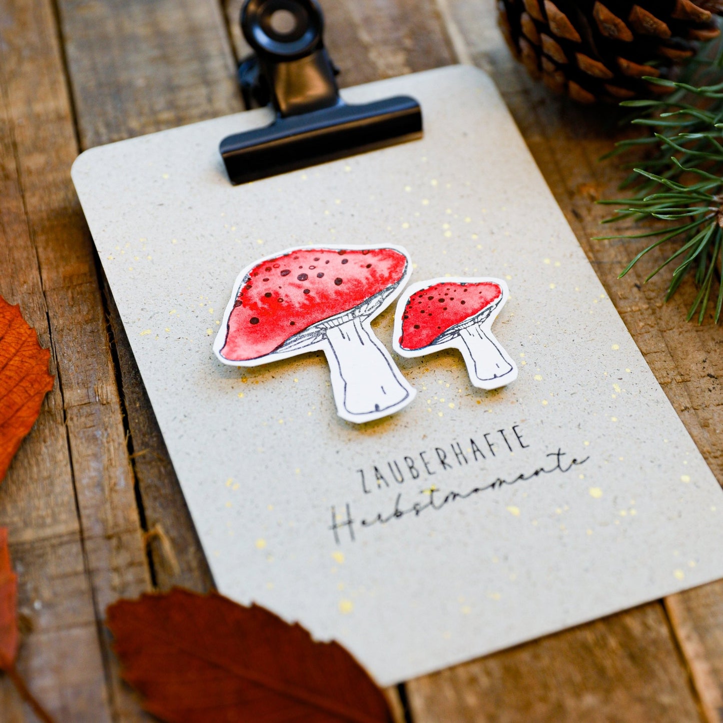 Stempel "Fliegenpilz" - IN LOVE WITH PAPER