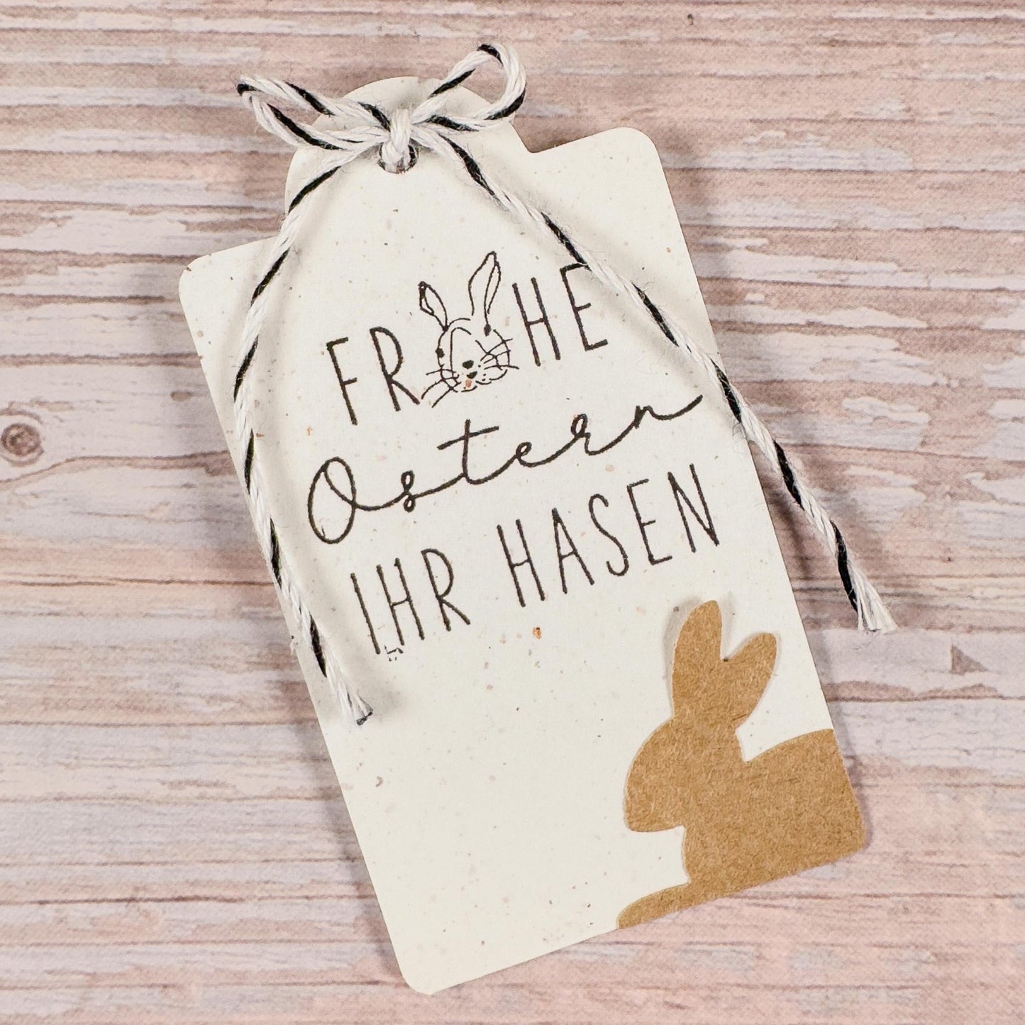 Stempel „Frohe Ostern Ihr Hasen“ - IN LOVE WITH PAPER