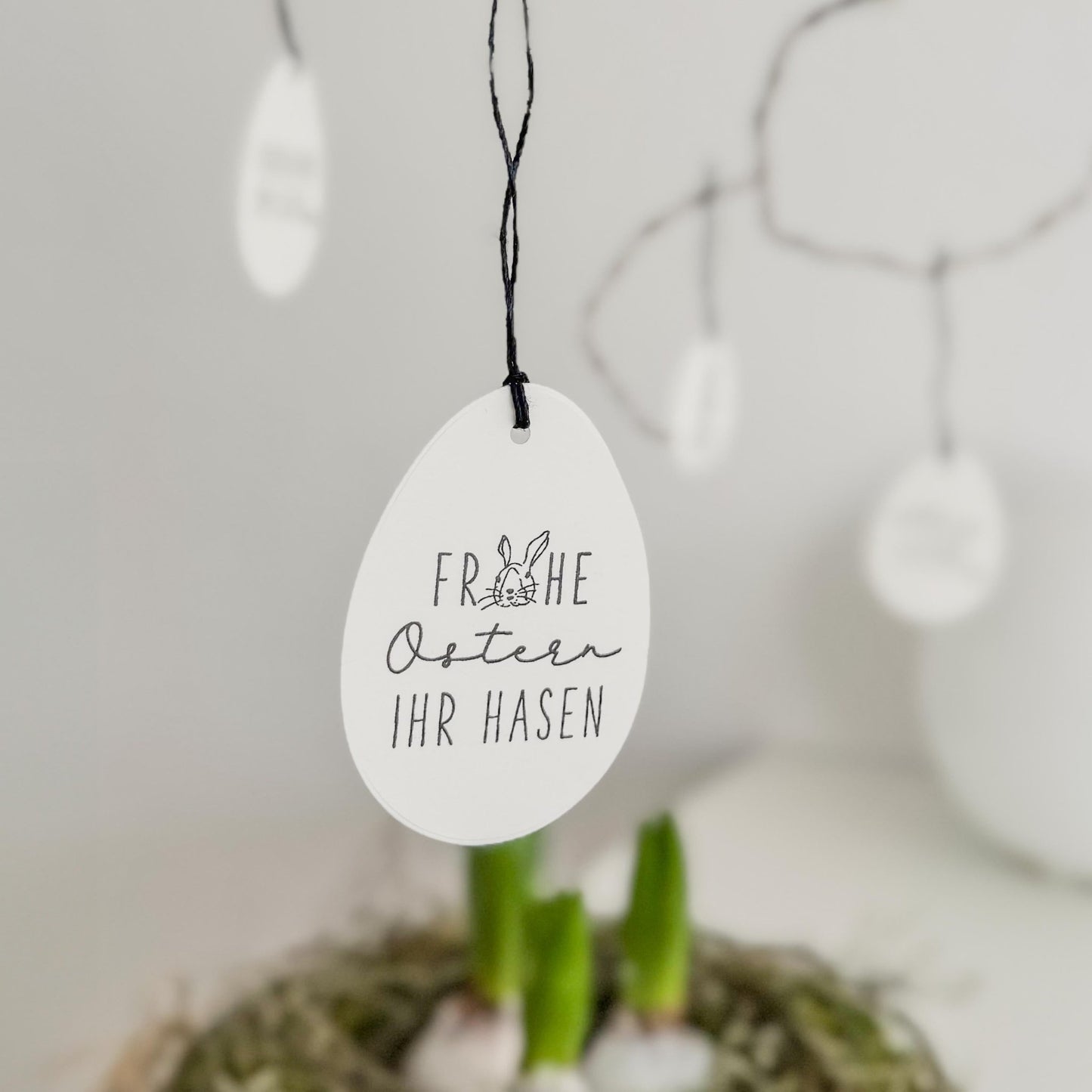 Stempel „Frohe Ostern Ihr Hasen“ - IN LOVE WITH PAPER