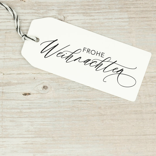 Stempel "Frohe Weihnachten" - IN LOVE WITH PAPER