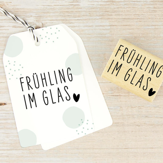 Stempel "Frühling im Glas" - IN LOVE WITH PAPER