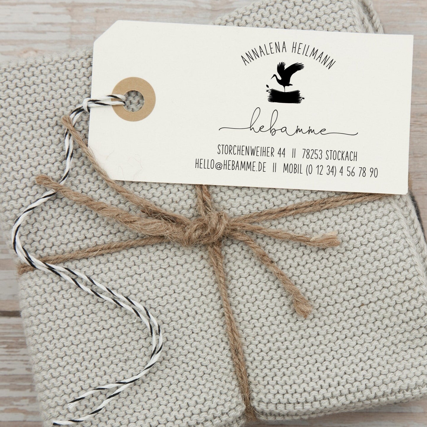 Stempel für Hebammen "Stockach" - IN LOVE WITH PAPER