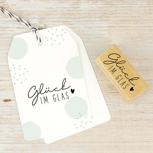 Stempel "Glück im Glas" - IN LOVE WITH PAPER