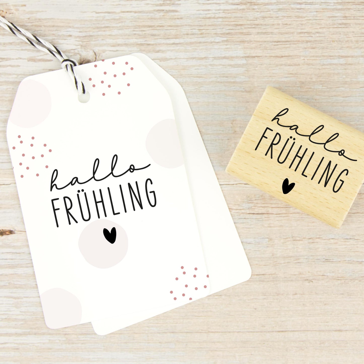 Stempel "hallo Frühling" - IN LOVE WITH PAPER
