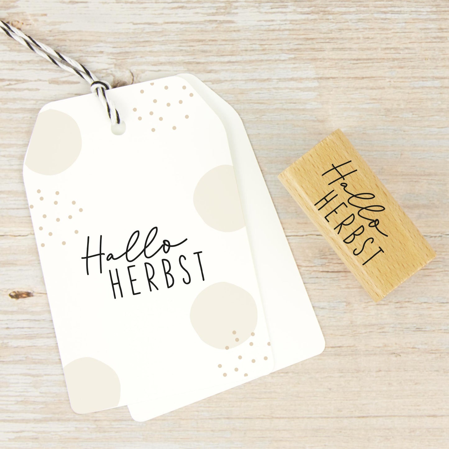 Stempel "Hallo Herbst" - IN LOVE WITH PAPER