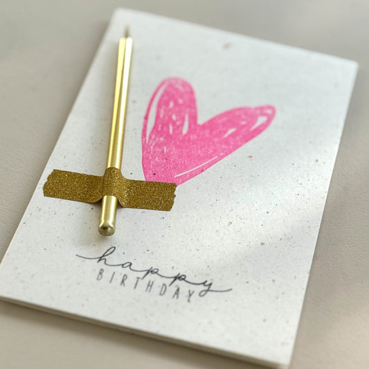 Stempel „Herz“ (in zwei Größen) - IN LOVE WITH PAPER