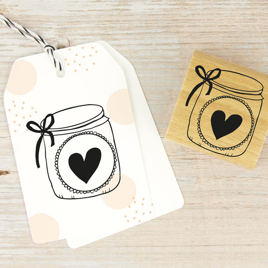 Stempel Herzglas - IN LOVE WITH PAPER