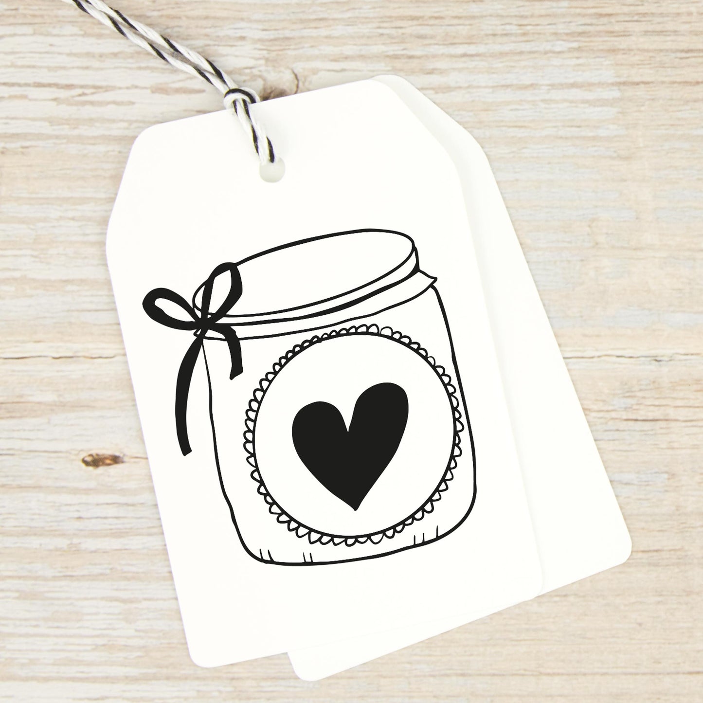 Stempel Herzglas - IN LOVE WITH PAPER