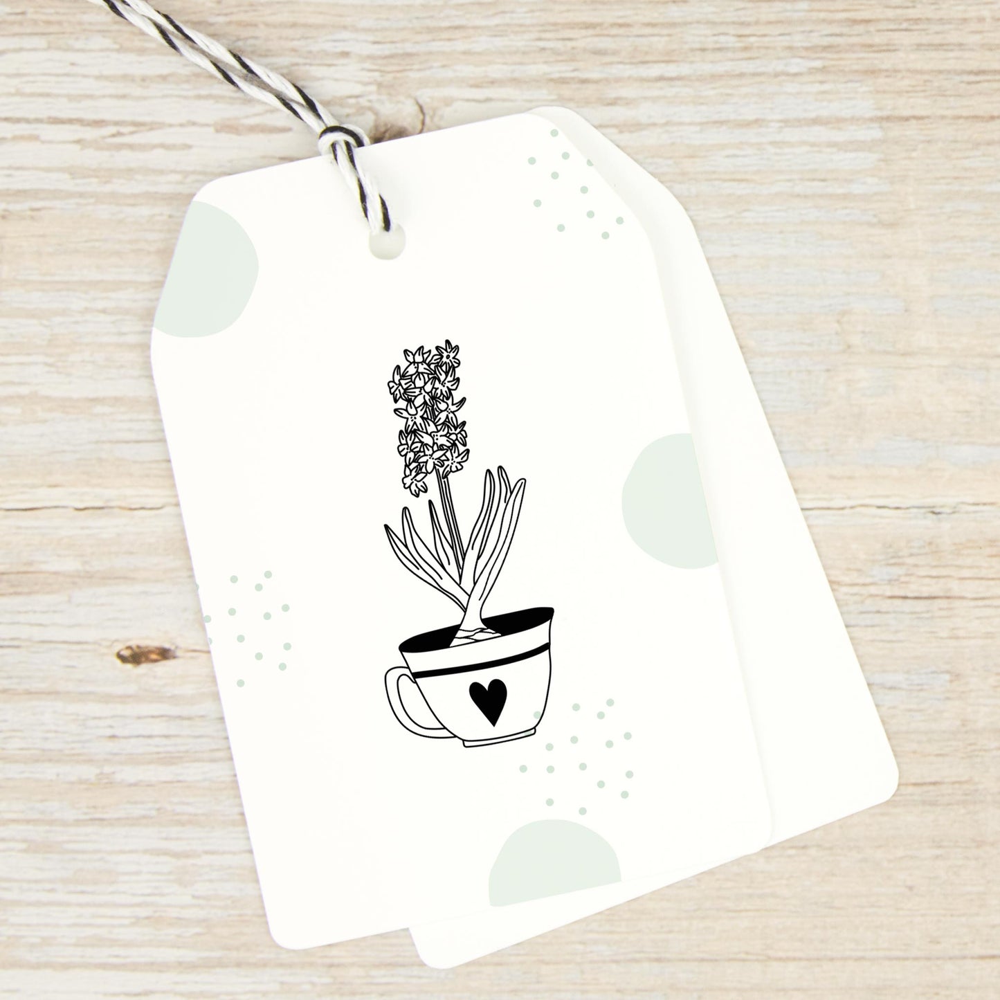 Stempel „Hyazinthe in der Tasse“ - IN LOVE WITH PAPER