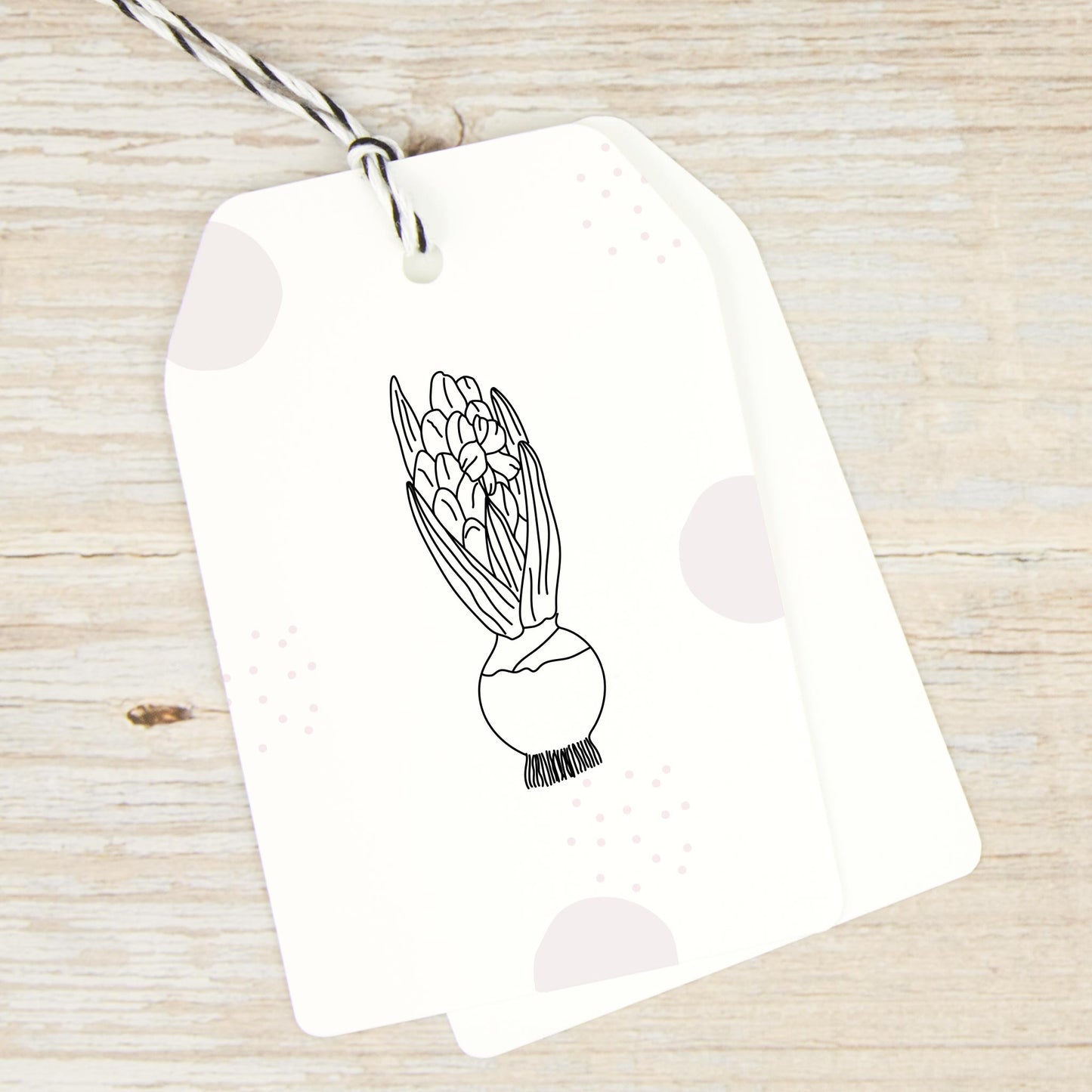 Stempel „Hyazinthe mit Zwiebel" - IN LOVE WITH PAPER